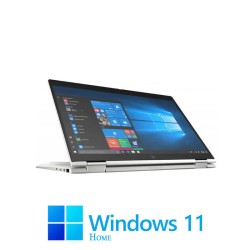 Laptopuri Touchscreen HP EliteBook x360 1040 G6, i5-8365U, 256GB SSD, Win 11 Home