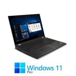 Laptop Lenovo P15 Gen 2, Octa Core i7-11800H, SSD, RTX A3000 6GB, Win 11 Pro