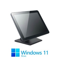 Sistem POS Lenovo M720q, Hexa Core i5-8500T, SSD, Monitor NOU 17 inci, Win 11 Home