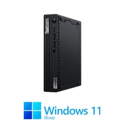 Mini PC Lenovo M80q Gen 3, Quad Core i3-12100T, 16GB DDR5, SSD, Win 11 Home
