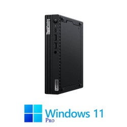 Mini PC Lenovo M80q Gen 3, Quad Core i3-12100T, 16GB DDR5, SSD, Win 11 Pro