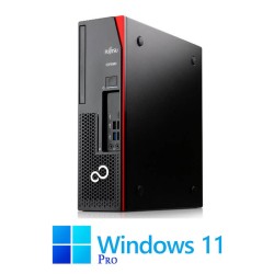 Calculatoare Fujitsu ESPRIMO D738, Hexa Core i5-8400, 16GB DDR4, SSD, Win 11 Pro