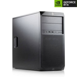 PC Gaming SH HP Z2 G4 Tower, Octa Core i7-9700, 512GB SSD, GeForce RTX 2080 8GB