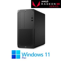 PC Gaming HP Z2 G5 Tower, i5-10400F, 512GB SSD, Radeon RX 570 4GB, Win 11 Pro