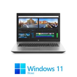 Laptop HP ZBook 17 G5, i7-8850H, 16GB DDR4, SSD, Quadro P3200 6GB, Win 11 Home