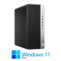 Calculator HP EliteDesk 800 G4 MT, Hexa Core i7-8700, 16GB, 512GB SSD, Win 11 Pro