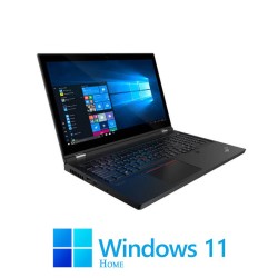 Laptop Lenovo P15 Gen 1, i7-10850H, 1TB SSD, Display NOU, RTX 3000, Win 11 Home