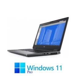 Laptop Dell Precision 7530, i7-8850H, 32GB, Display NOU, Quadro P2000, Win 11 Pro