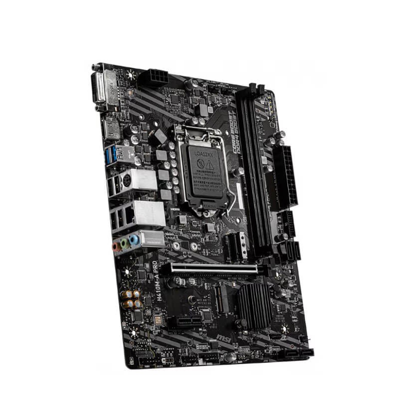 Placa de Baza MSI H410M-A PRO, Socket LGA 1200 + Cooler