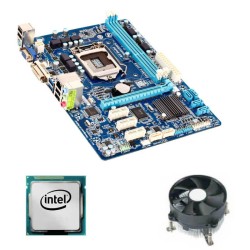 Kit Placa de Baza Gigabyte GA-H61MA-D3V, Intel Core i3-2100, Cooler