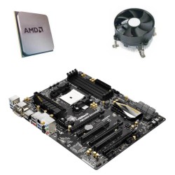 Kit Placa de Baza ASRock FM2A85X Extreme6, AMD Quad Core A8-5600K, Cooler
