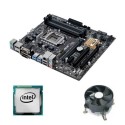 Kit Placa de Baza Asus B150M-C, Intel Core i3-6100 + Cooler