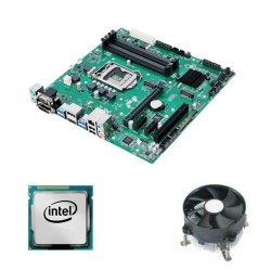 Kit Placa de Baza Asus PRIME B250M-C, Intel Quad Core i5-7400 + Cooler