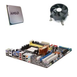 Kit Placa de Baza Asus M3A78-EM, AMD Phenom II X2 550, Cooler