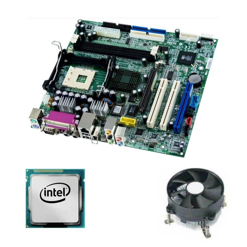 Kit Placa de Baza MICROSTAR MS-6701, Intel Pentium 4 3.00GHz, Cooler
