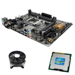 Kit Placa de Baza Asus H110M-A/M.2, Intel Quad Core i5-7400, Cooler