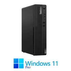 Calculatoare Lenovo M80s SFF, Quad Core i3-10100, 16GB, 256GB SSD, Win 11 Pro