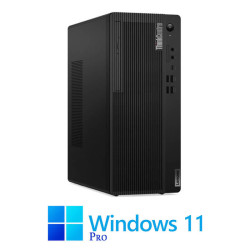 Calculatoare Lenovo M80t MT, Quad Core i3-10100, 16GB, 256GB SSD, Win 11 Pro