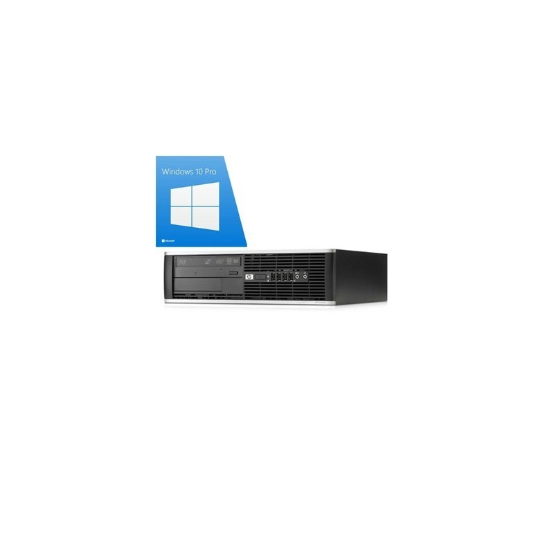 PC Refurbished Compaq 8000 Elite, Core 2 Quad Q6600, Win 10 Pro