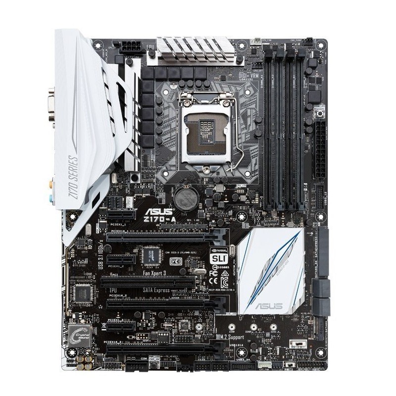 Placa de baza sh ASUS Z170-A Rev 1.04, Socket LGA 1151, DDR4