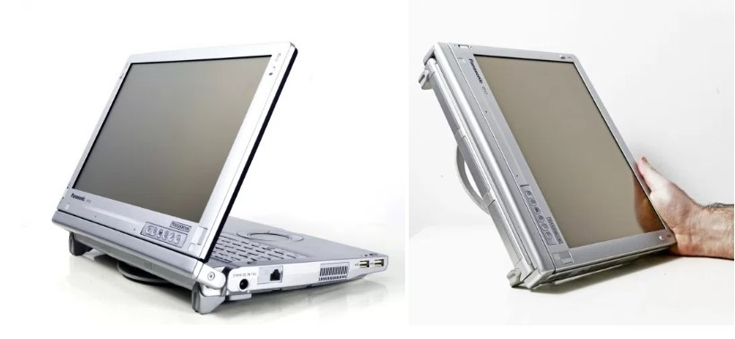 Panasonic Toughbook CF-C1 mod stand si mod tableta